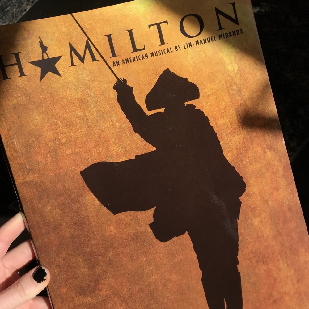 Hamilton music selection- piano and voice